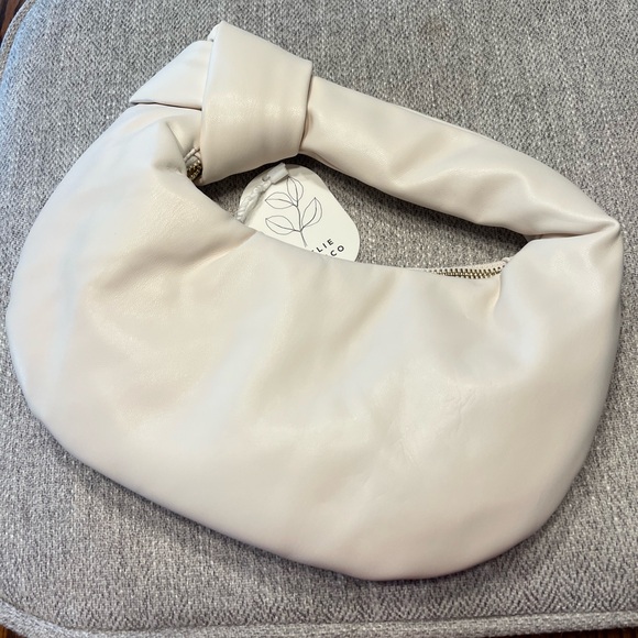 NWT Melie Bianco Alexandra top handle bag in cream - Picture 3 of 7